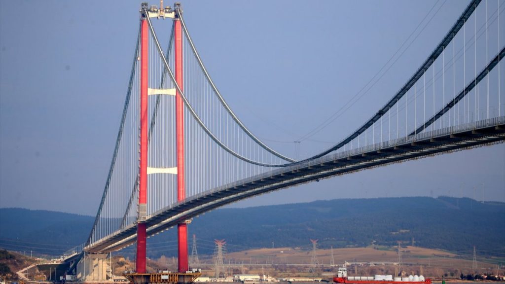 1915 Çanakkale Köprüsü için geri sayım başladı