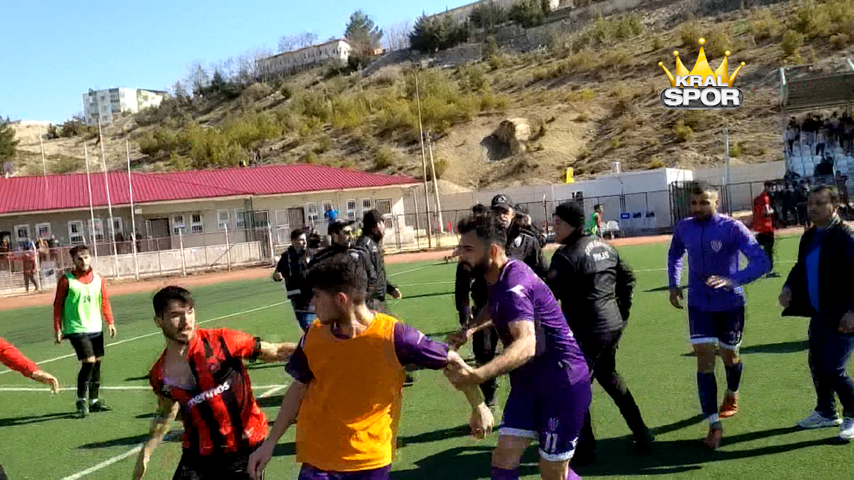 Adıyaman’da amatör futbol maçında kavga