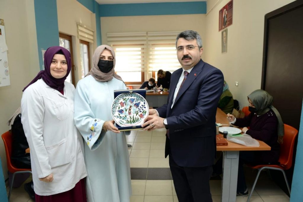 Başkan Yılmaz’dan YILMEK’e Ziyaret