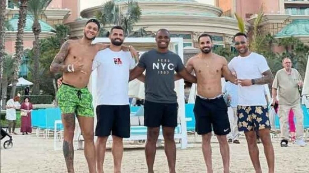 Beşiktaş’ın Brezilyalı futbolcuları tatilde