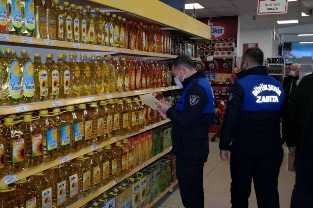 Bursa’da zabıtadan ‘yağ’ denetimi