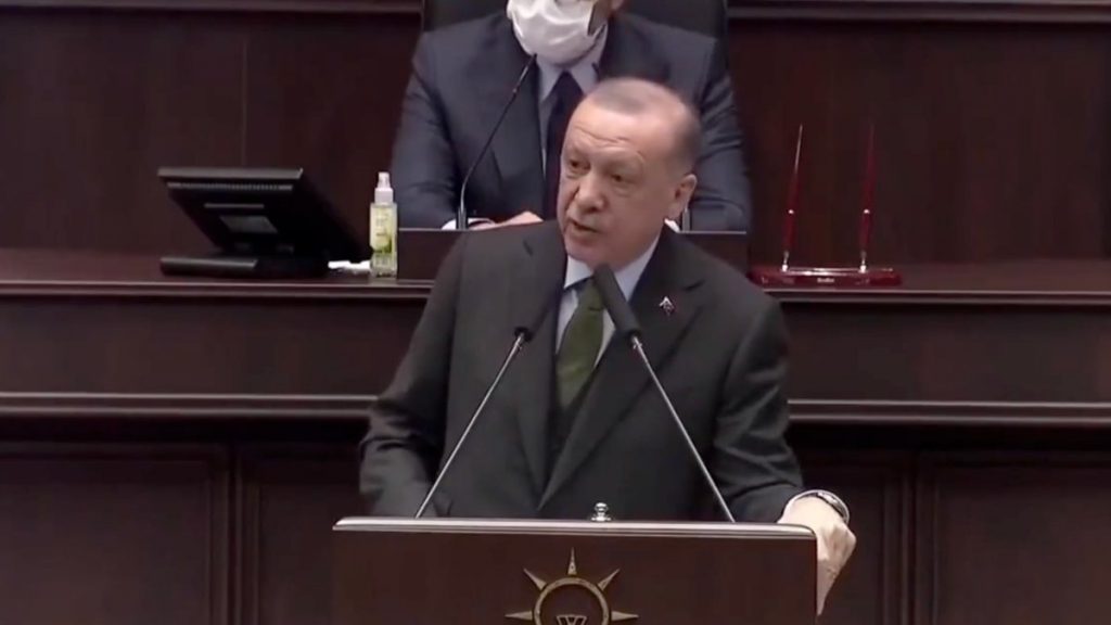 Cumhurbaşkanı Erdoğan, konuşmasını İnşirah Suresi’yle bitirdi