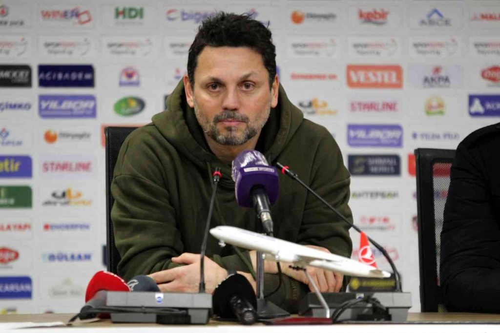 Erol Bulut: “Bugün iki puan kaybettiğimizi düşünüyorum”