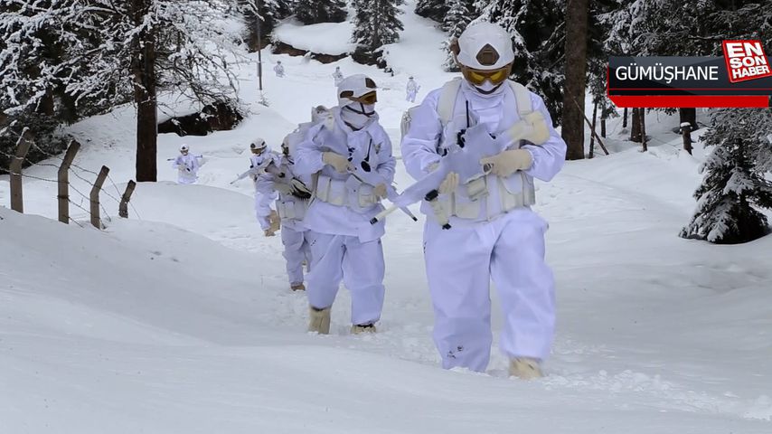Gümüşhane yaylalarının güvenliği komandolara emanet
