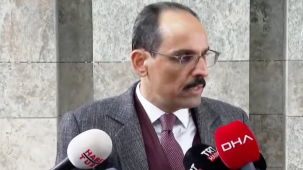 İbrahim Kalın: Rusya’ya yaptırım planımız yok