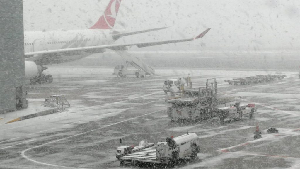 İstanbul Havalimanı’nda planlanan seferler sorunsuz devam ediyor