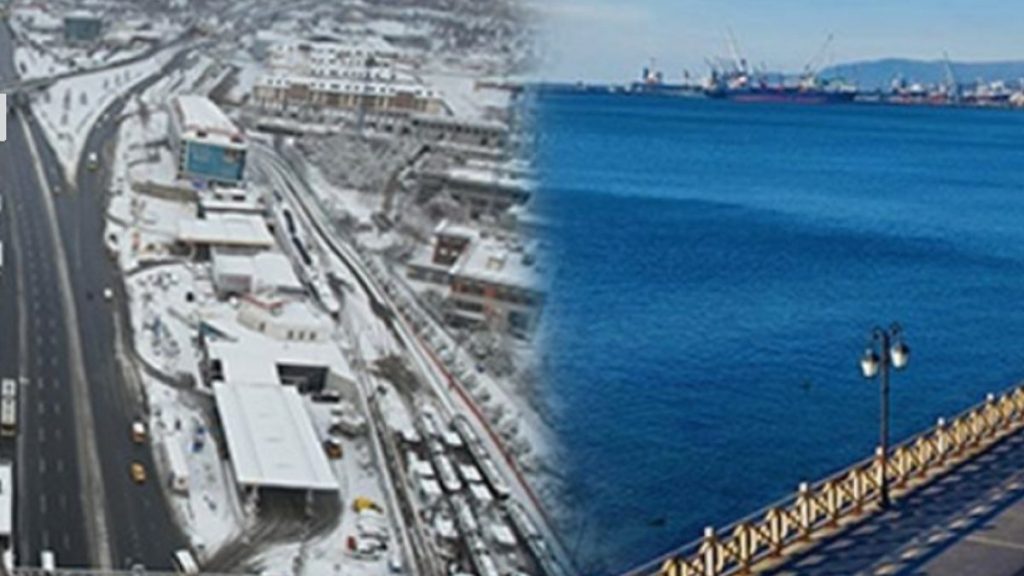 İstanbul ve Tekirdağ’da iki ayrı mevsim