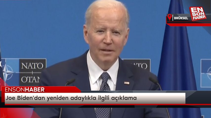 Joe Biden: Bir sonraki seçimde aday olmayacağım