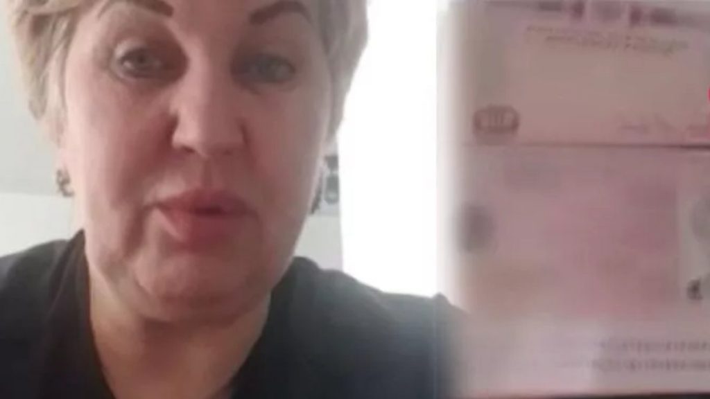 Kiev’de sığınan Rus kadın, pasaportunu yırttı