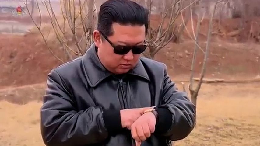 Kuzey Kore, balistik füzenin test atışı görüntülerini paylaştı