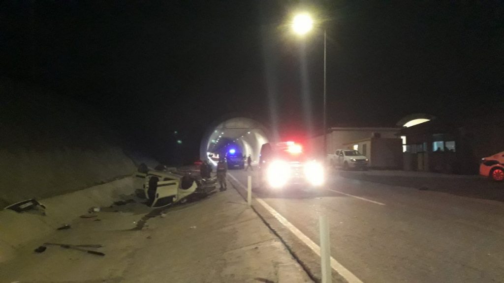 Malatya’da araç şarampole devrildi: 2 ölü