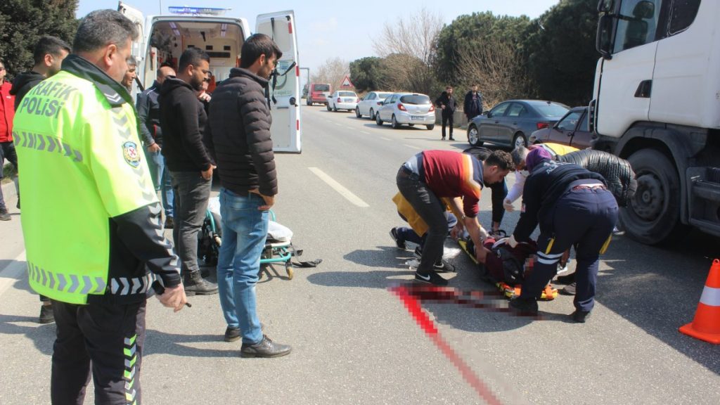 Manisa’da otomobilin çarptığı bisiklet öldü