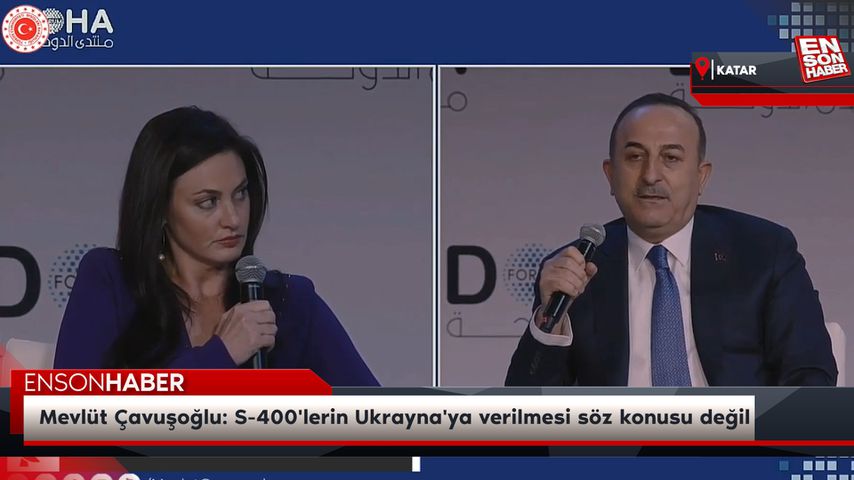 Mevlüt Çavuşoğlu: S-400’lerin Ukrayna’ya verilmesi söz konusu değil