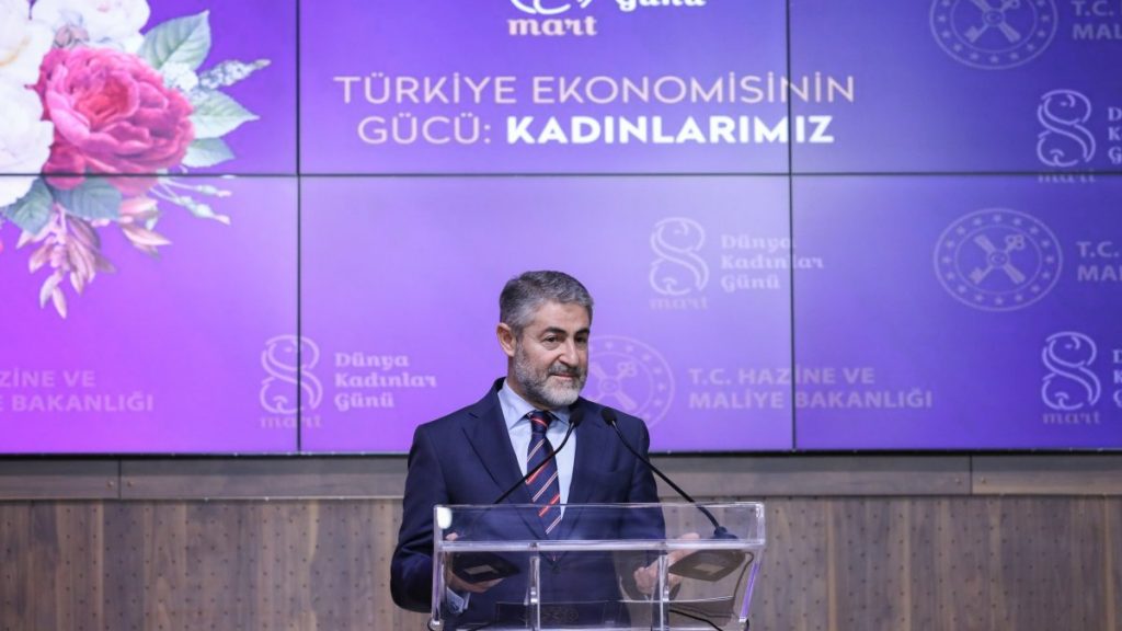 Nureddin Nebati 8 Mart Dünya Kadınlar Günü etkinliği