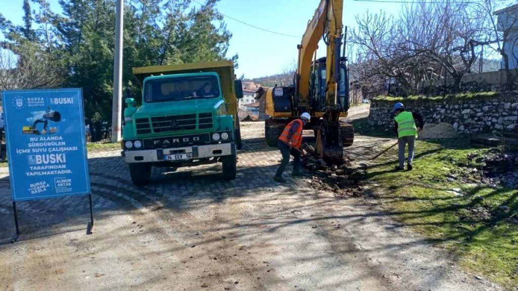 Orhaneli altyapısına neşter