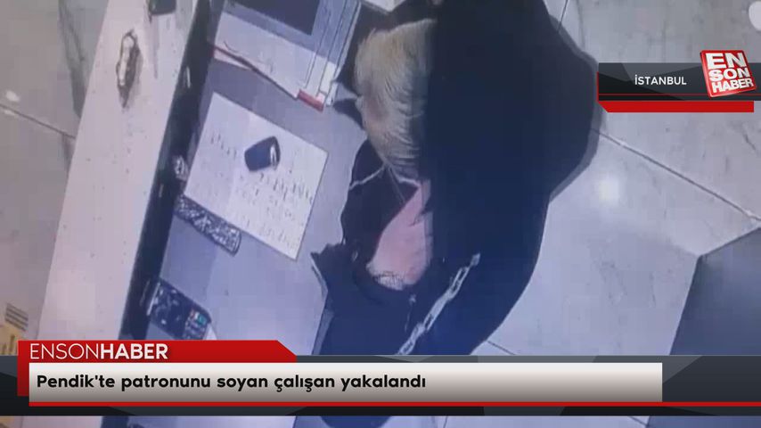 Pendik’te patronunu soyan çalışan yakalandı