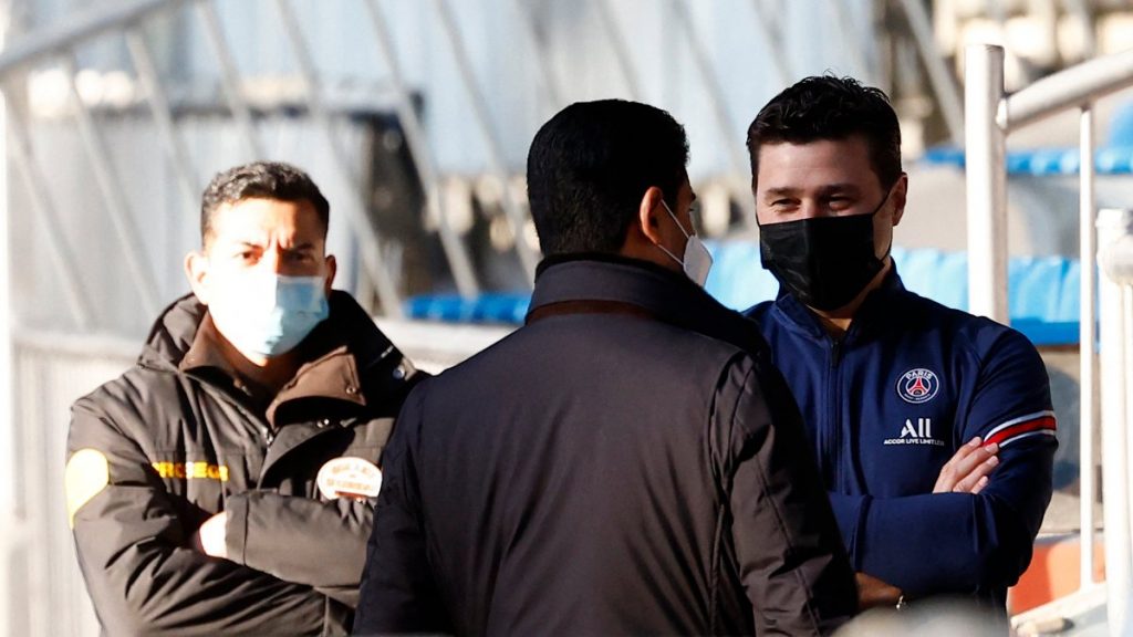 PSG Başkanı Nasser Al-Khelaifi hakem odasını bastı