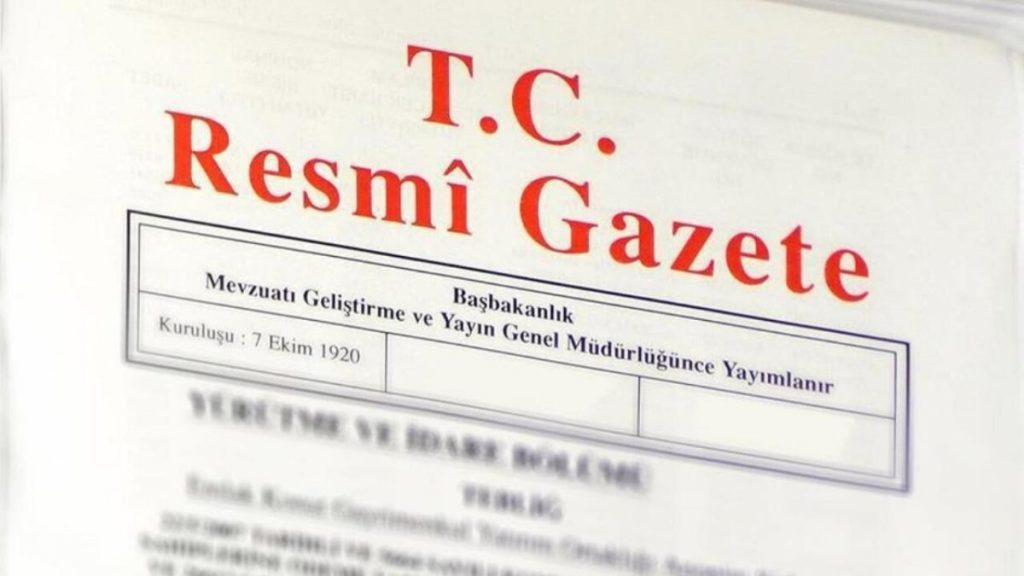 Resmi Gazete 25 Mart 2022 Cuma | Resmi Gazete bugünün kararları