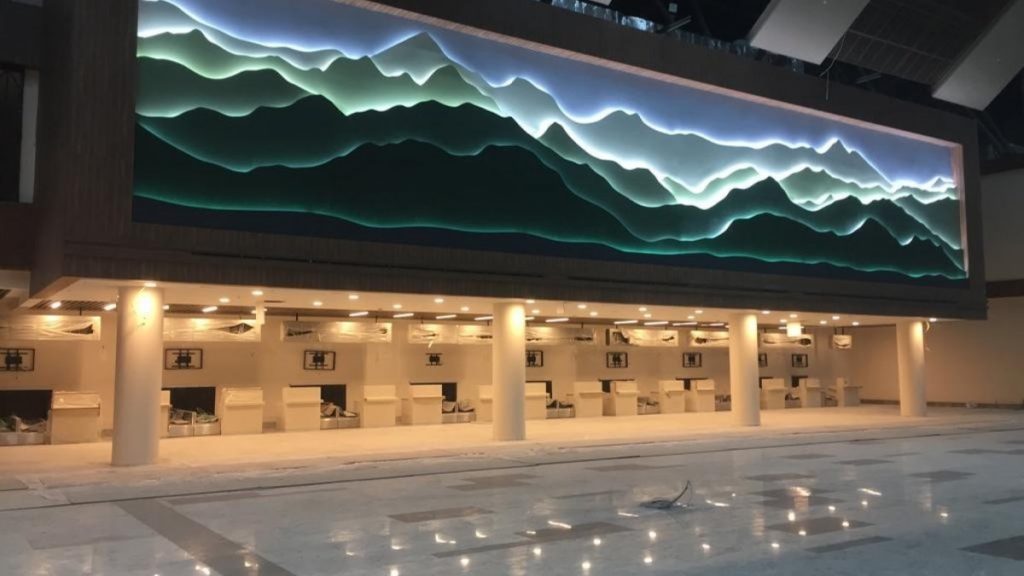 Rize-Artvin Havalimanı terminal binası yörenin simgelerini taşıyor