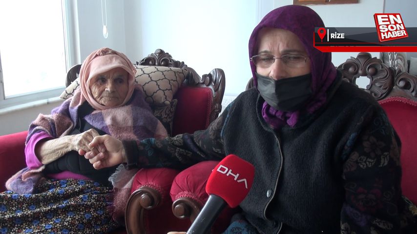 Rize’de 108 yaşında koronavirüsü yendi