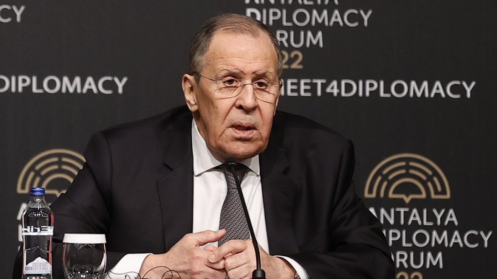 Rusya Dışişleri Bakanı Sergey Lavrov’dan ‘nükleer savaş’ açıklaması
