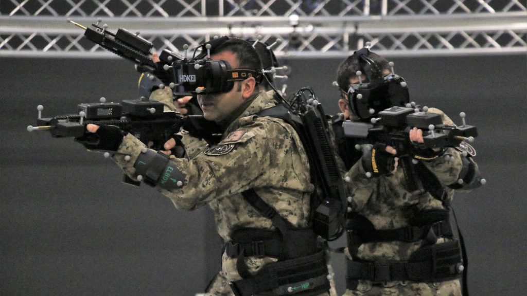 Sanal Taktik Eğitim Merkezi’nde, PÖH’lerden gerçeği aratmayan tatbikat