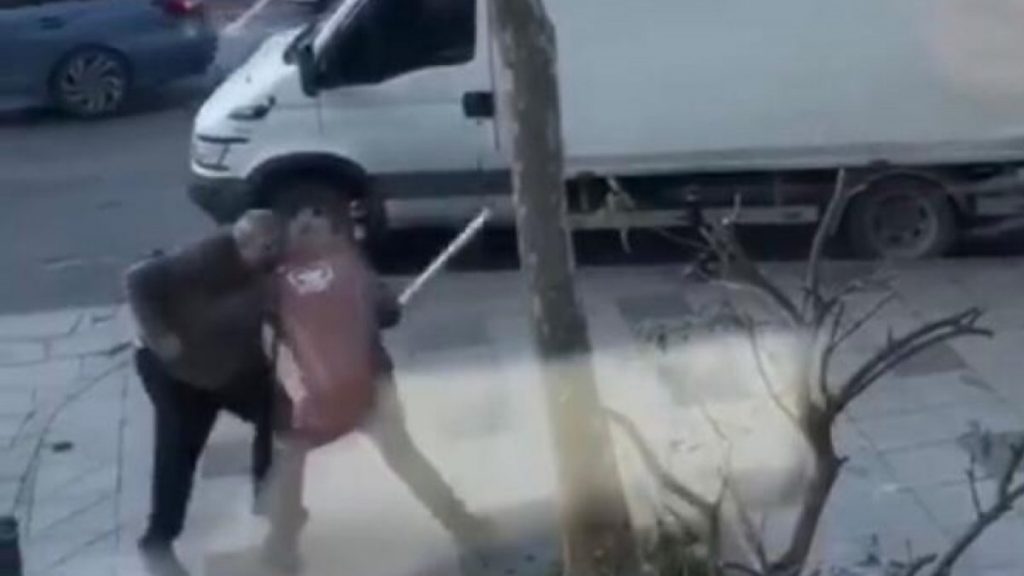 Şişli’de otopark görevlisinden sopalı saldırı