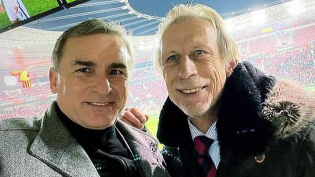 Stefan Kuntz, Daum ile fotoğrafını paylaştı