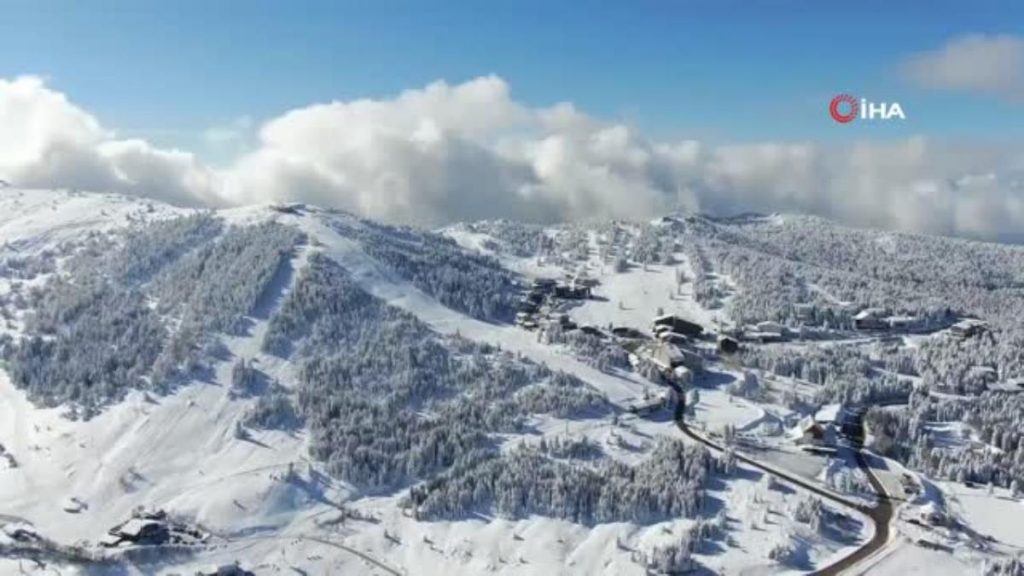 Uludağ’da kar kalınlığı 2 metreye yaklaştı