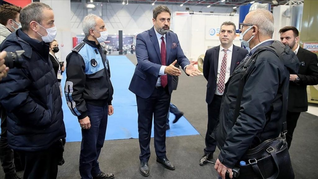 Uluslararası fuarda zabıta denetimi tepki aldı