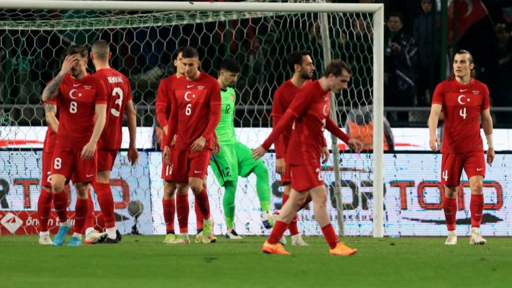 A Milli Takım, İtalya’ya 3 golle mağlup oldu