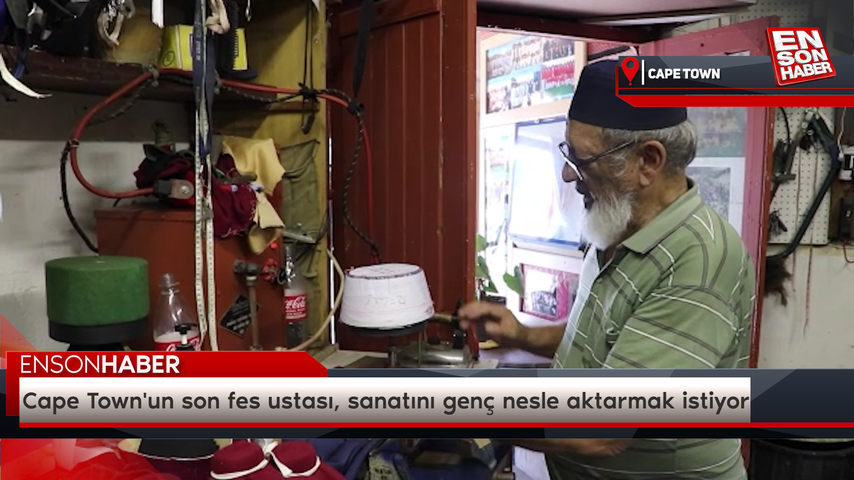 Cape Town’un son fes ustası, sanatını genç nesle aktarmak istiyor