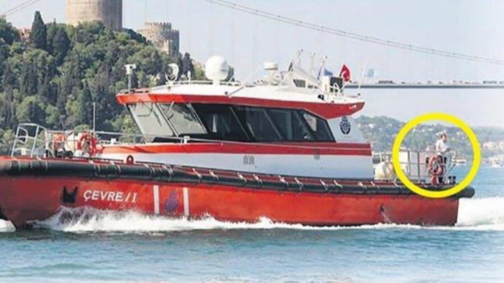 Ekrem İmamoğlu, belediyeye ait tekneyi makam aracı yaptı