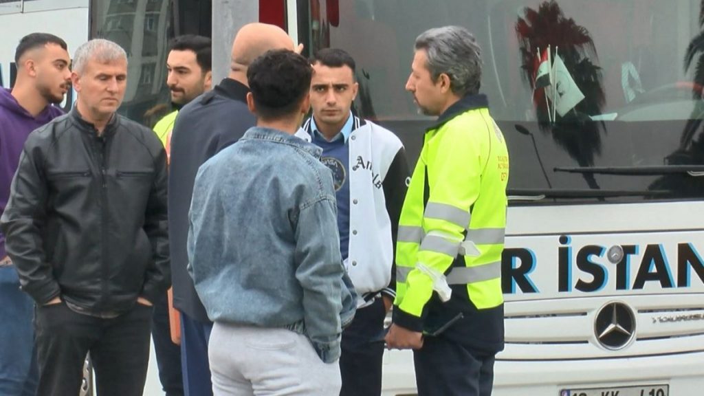 Fatih’te yolcuları terminale gelmeden indiren otobüslere denetim