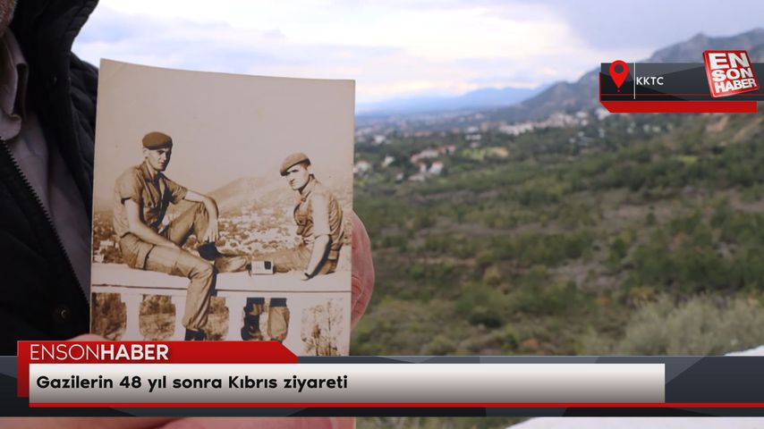 Gazilerin 48 yıl sonra Kıbrıs ziyareti