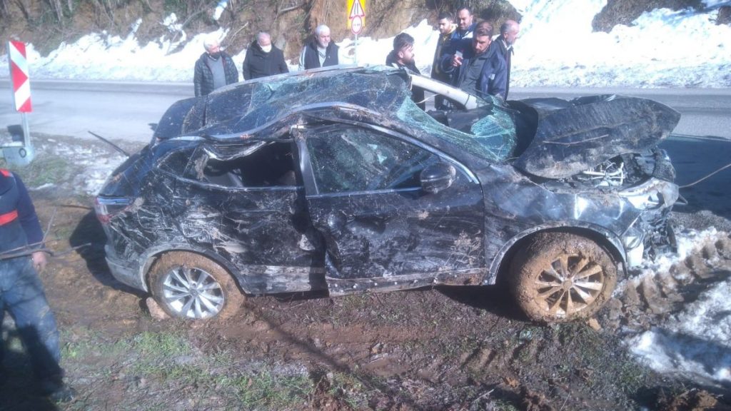 Kastamonu’da uçurumdan düşen araçtaki şehit annesi ve babası yaralandı