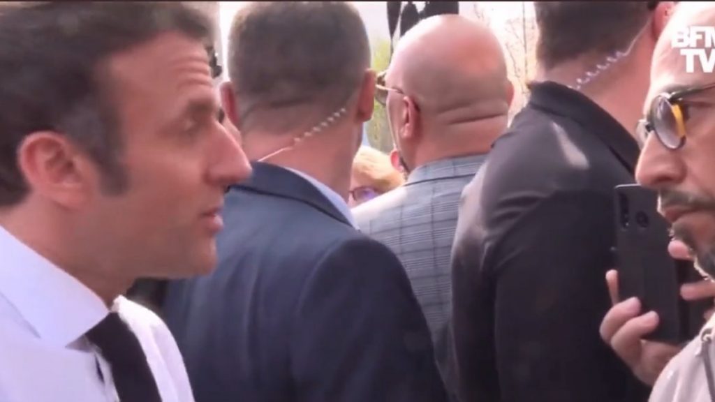 Macron’la bir Fransız vatandaşın geçinemiyoruz tartışması