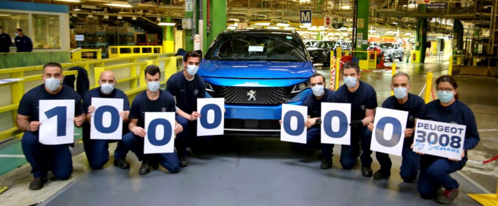 Peugeot 3008’in üretimi 1 milyona ulaştı