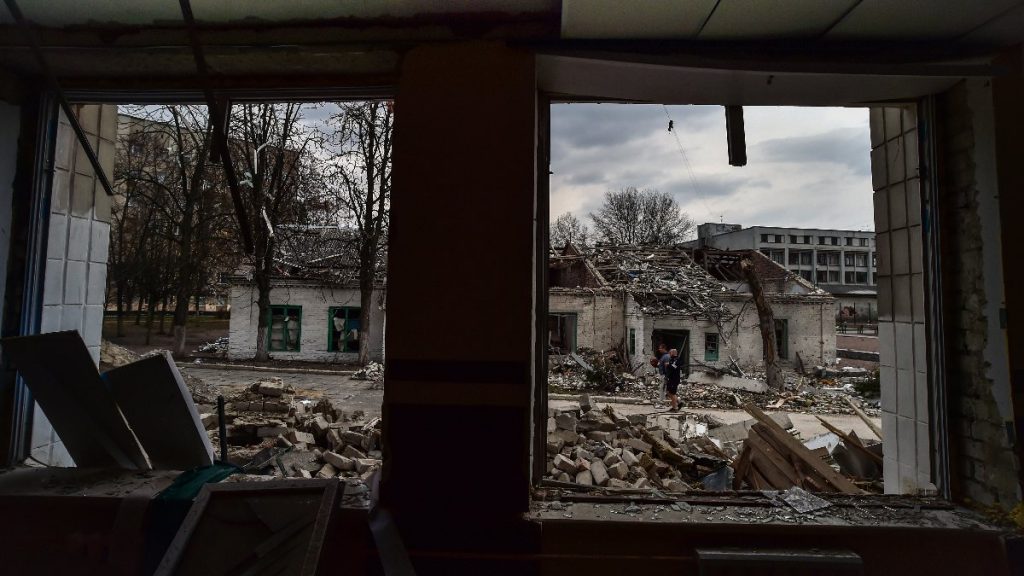 Rus saldırıları, Jitomir’i yıkıp geçti