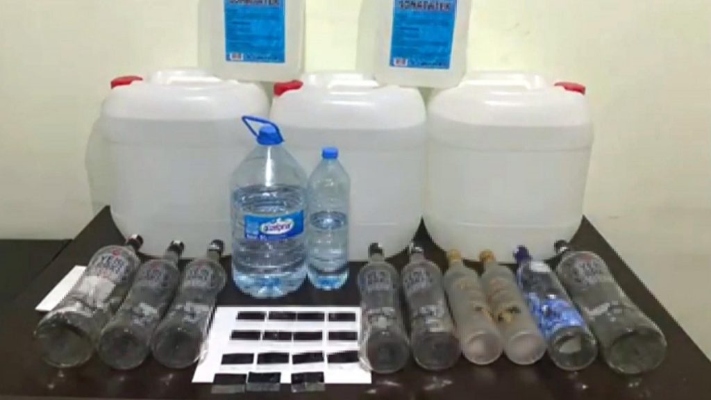 Tekirdağ’da sahte içki yapan 1 kişi yakalandı