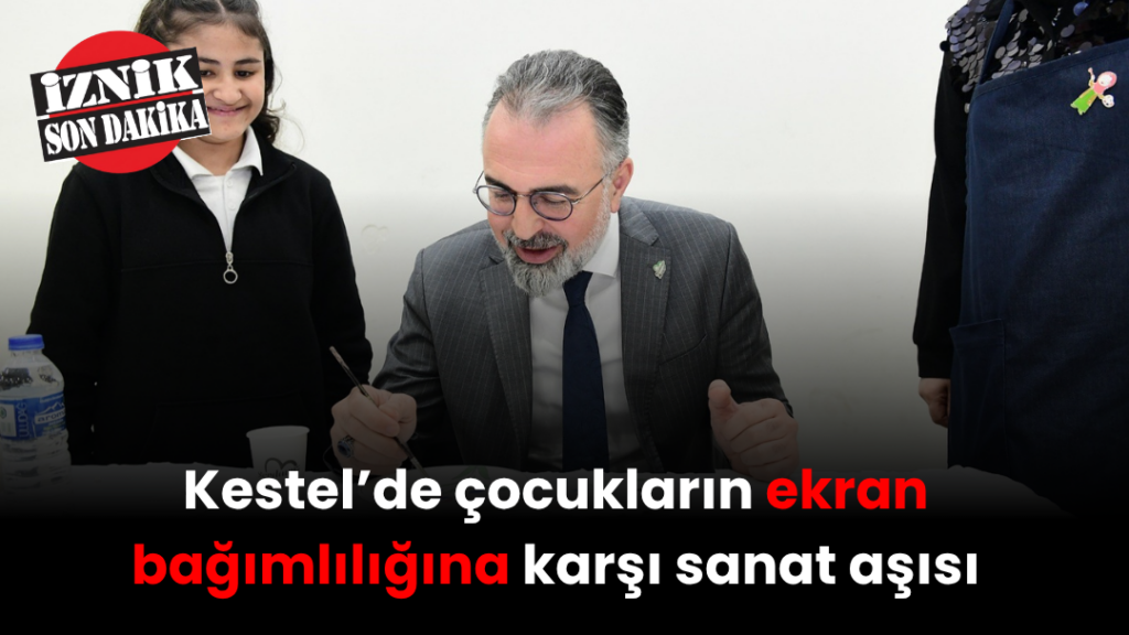 Kestel’de çocukların ekran bağımlılığına karşı sanat aşısı